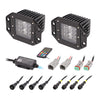 HE-CHASE-FCLKT Flush Mount Chasing LED Cube Lights