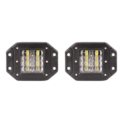 HE-CHASE-FCLKT Flush Mount Chasing LED Cube Lights