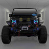 JP-709RGBKT 7" Premium Chasing LED Headlights - Fits select Jeeps®